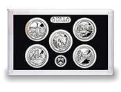 America the Beautiful Quarters Silver Proof Set