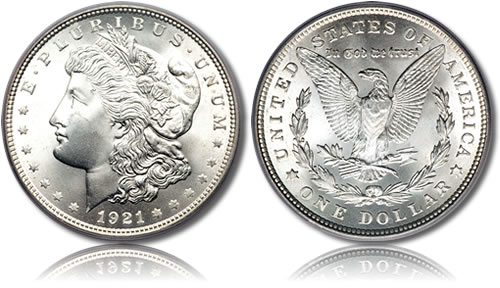 Silver Morgan Dollar