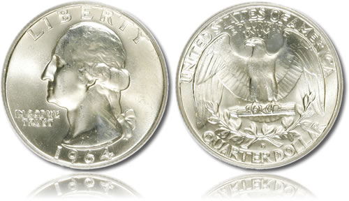 Silver Washington Quarters