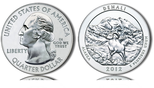 2012 Denali Silver Coin