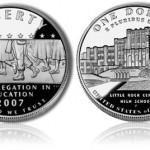 2007 Little Rock Silver Dollar Commemorative Coins