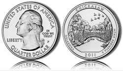 2011 Chickasaw America the Beautiful Coin