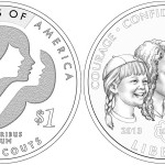 2013 Girl Scouts of the USA Centennial Silver Dollar Commemorative Coins