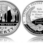 2010 Disabled American Veterans Silver Dollar Commemorative Coins