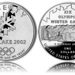 2002 Olympic Salt Lake City Silver Dollar Commemorative Coins
