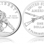 2012 Infantry Soldier Silver Dollar Commemorative Coins